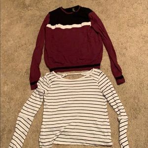 Long sleeves Red (S) White (XS)
